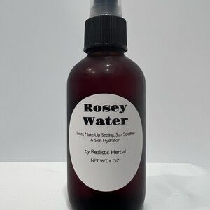 Realistic Herbal Rosey Water Toner 4 oz